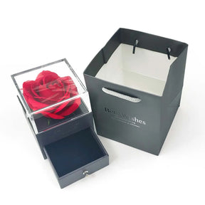 Colar Rosa Premium - Gift Set Completo